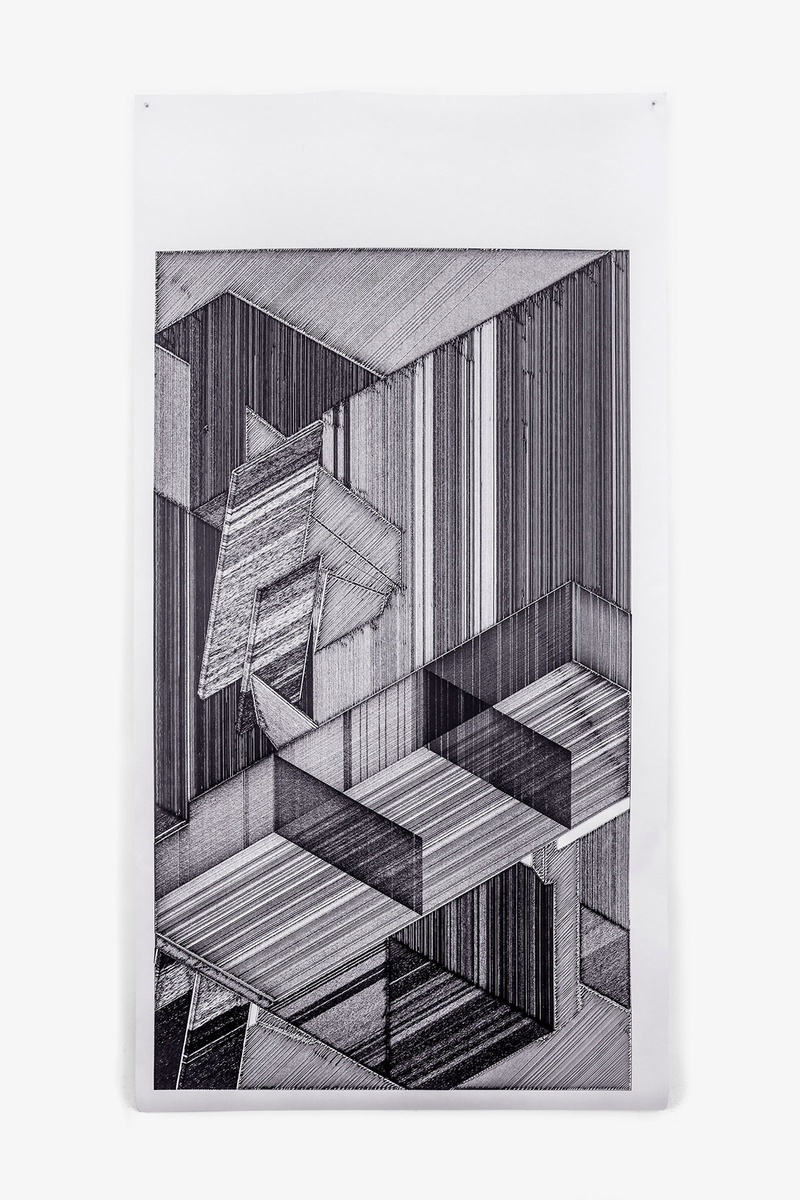 Illustration for article titled These Mutant Buildings Were Generated By Code and Drawn By a Machine
